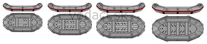 nafukovacie rafty na šport, závody, do vodáckeho klubu